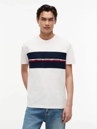 T-shirt Tommy Jeans avec bandeau logo signature