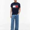 T-shirt Tommy Jeans avec grand logo drapeau