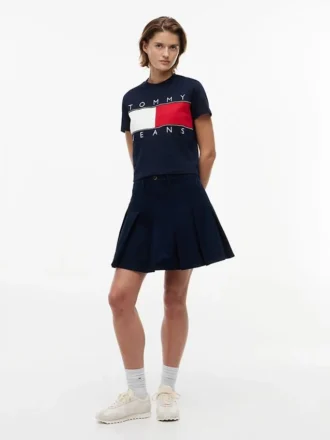 T-shirt Tommy Jeans avec grand logo drapeau