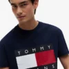 T-shirt Tommy Jeans avec grand logo drapeau