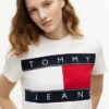 T-shirt Tommy Jeans avec grand logo drapeau T-shirt Tommy Jeans avec grand logo drapeau
