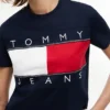 T-shirt Tommy Jeans avec grand logo drapeau T-shirt Tommy Jeans avec grand logo drapeau