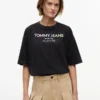 T-shirt Tommy Jeans avec logo en cristaux