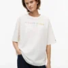 T-shirt Tommy Jeans avec logo en cristaux