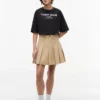 T-shirt Tommy Jeans avec logo en cristaux