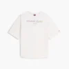 T-shirt Tommy Jeans avec logo en cristaux