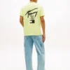 T-shirt Tommy Jeans avec logo peint à la bombe