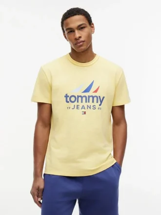 T-shirt Tommy Jeans avec logo Sailing