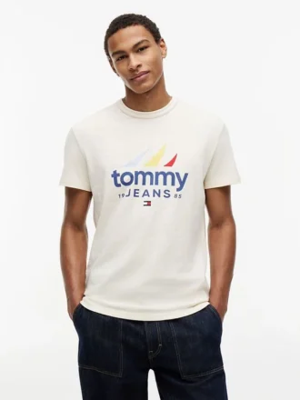 T-shirt Tommy Jeans avec logo Sailing