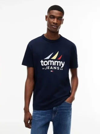 T-shirt Tommy Jeans avec logo Sailing