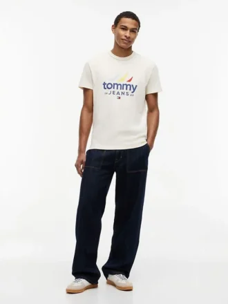 T-shirt Tommy Jeans avec logo Sailing