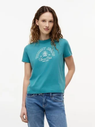 T-shirt Tommy Jeans avec logo Sports Club