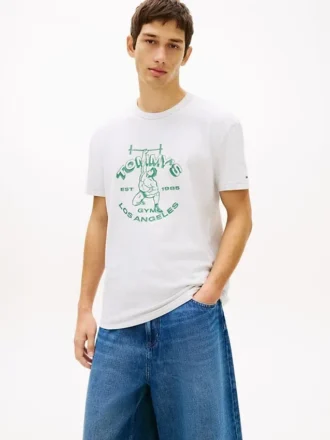 T-shirt Tommy Jeans avec logo Weightlifter