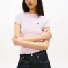 T-shirt Tommy Jeans à bordure festonnée