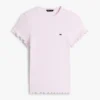 T-shirt Tommy Jeans à bordure festonnée