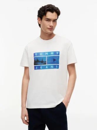 T-shirt Tommy Jeans à imprimé photo