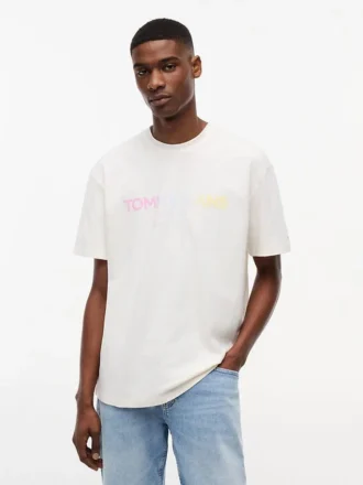 T-shirt Tommy Jeans à logo dégradé