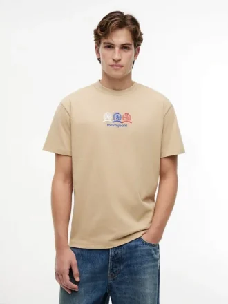 T-shirt Tommy Jeans à logo multi-crêtes