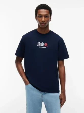 T-shirt Tommy Jeans à logo multi-crêtes