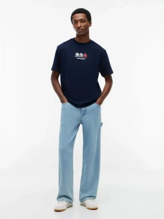 T-shirt Tommy Jeans à logo multi-crêtes
