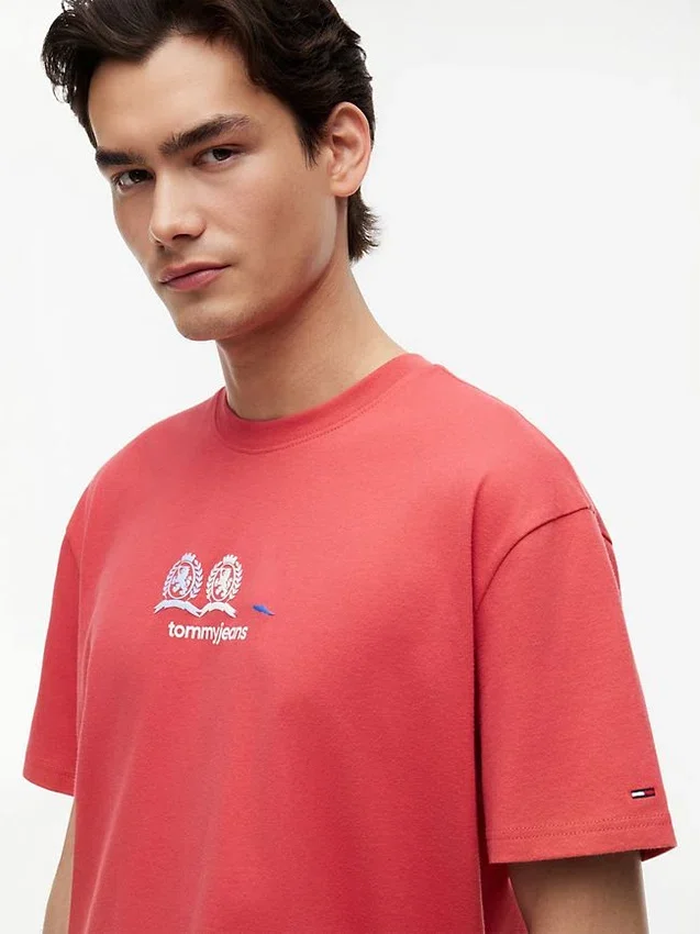 T-shirt Tommy Jeans à logo multi-crêtes T-shirt Tommy Jeans à logo multi-crêtes