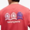 T-shirt Tommy Jeans à logo multi-crêtes T-shirt Tommy Jeans à logo multi-crêtes