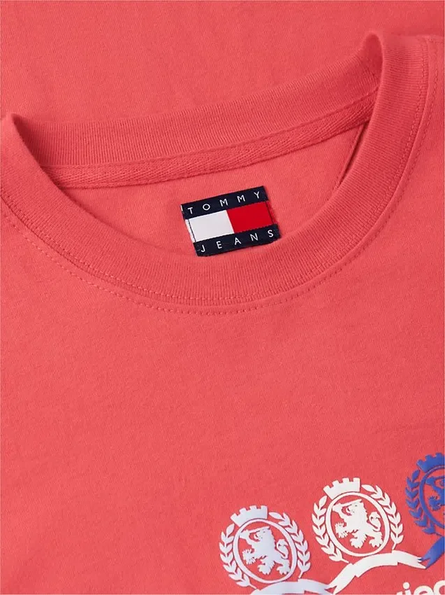 T-shirt Tommy Jeans à logo multi-crêtes T-shirt Tommy Jeans à logo multi-crêtes