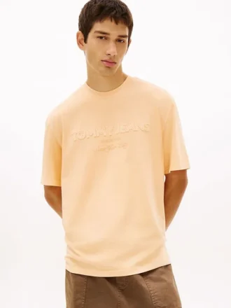 T-shirt Tommy Jeans à logo vieilli