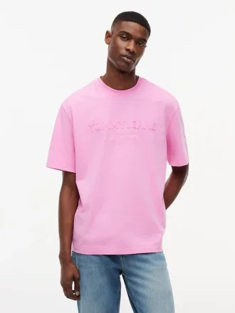 T-shirt Tommy Jeans à logo vieilli