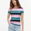 T-shirt Tommy Jeans slim stretch à côtes T-shirt Tommy Jeans slim stretch à côtes