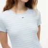 T-shirt Tommy Jeans slim stretch à côtes T-shirt Tommy Jeans slim stretch à côtes