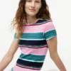 T-shirt Tommy Jeans slim stretch à côtes T-shirt Tommy Jeans slim stretch à côtes