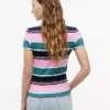 T-shirt Tommy Jeans slim stretch à côtes T-shirt Tommy Jeans slim stretch à côtes