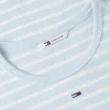 T-shirt Tommy Jeans slim stretch à côtes T-shirt Tommy Jeans slim stretch à côtes