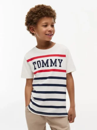 T-shirt Tommy Stripe pour enfant