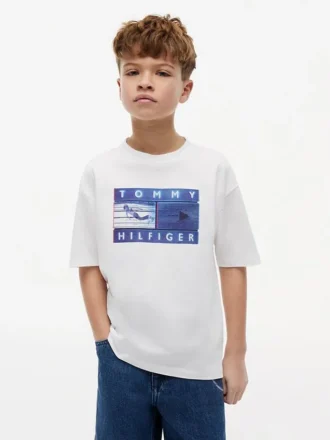 T-shirt Tommy Surf Graphic pour enfant T-shirt Tommy Surf Graphic pour enfant