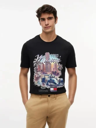 T-shirt Tommy x Cadillac F1® Team Miami
