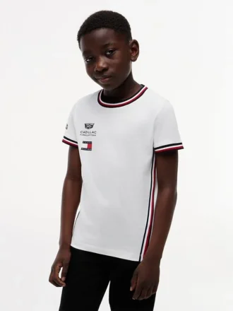 T-shirt Tommy x Cadillac F1® Team Replica pour enfants