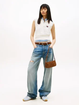 Tommy Jeans Jeans droit délavé