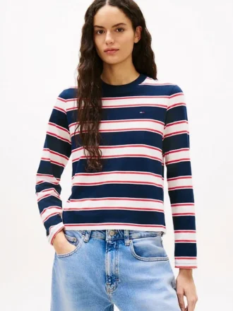 Tommy Jeans Mid-Rise Loose Wide Leg Jean