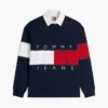 Tommy Jeans Sweat-shirt de rugby oversize Tommy Jeans Sweat-shirt de rugby oversize