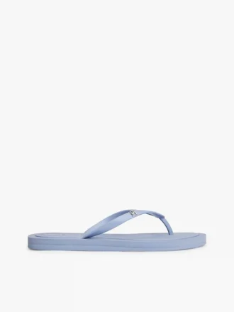 Tongs avec détails monogramme