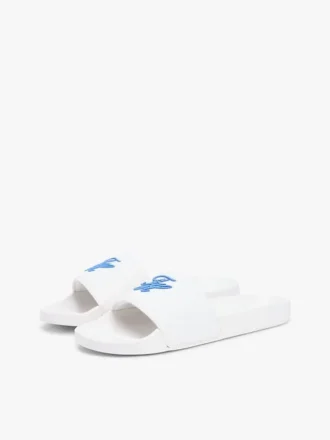 Tongs de piscine avec monogramme brodé