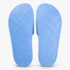 Tongs de piscine en toile avec monogramme brodé