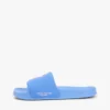 Tongs de piscine en toile avec monogramme brodé