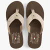 Tongs en lin chambray Tongs en lin chambray