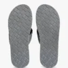 Tongs en lin chambray Tongs en lin chambray