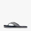 Tongs en lin chambray Tongs en lin chambray