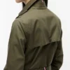 Trench-coat croisé à ceinture Trench-coat croisé à ceinture