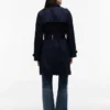 Trench-coat croisé à ceinture Trench-coat croisé à ceinture